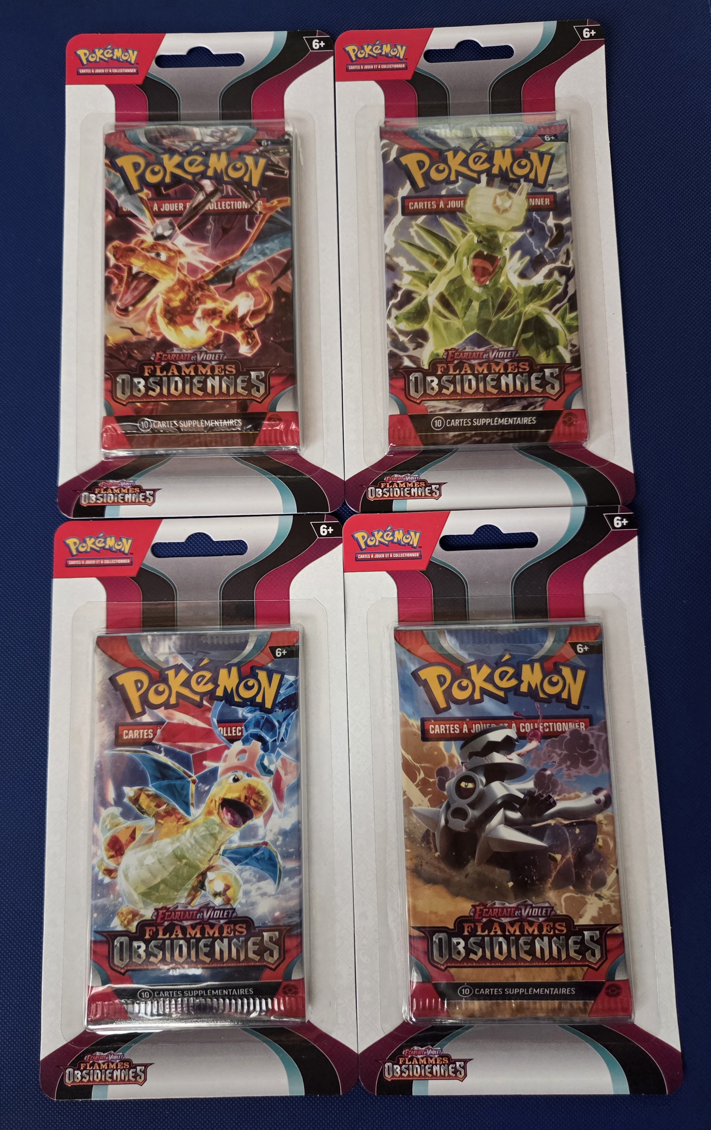 ArtSet Blister Flammes Obsidiennes EV3